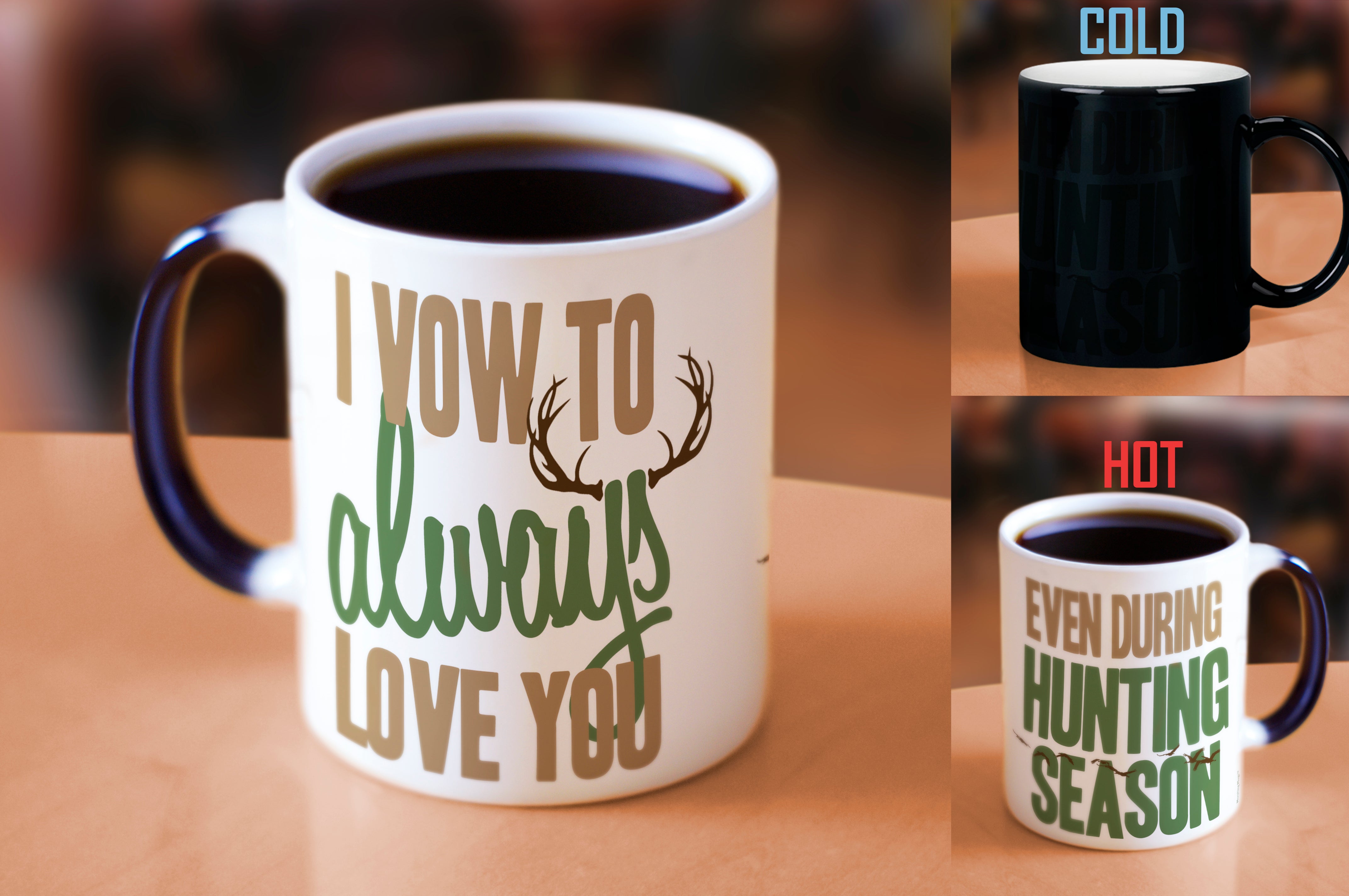 Sports Collection (I Vow - Green) Morphing Mugs® Heat-Sensitive Mug MMUG235